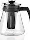 Tescoma Чайник с Филтър Стъклен Черен 1250ml