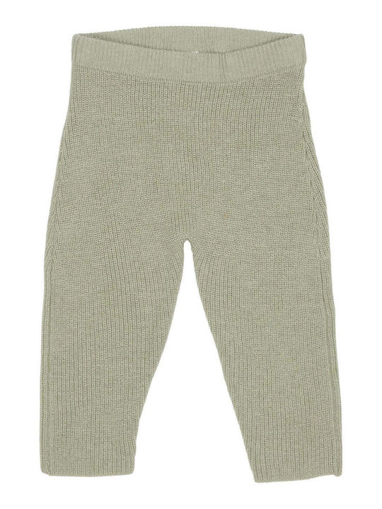 Kinder Leggings Lang Green
