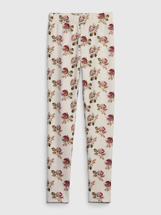 GAP Kids Long Legging Floral White