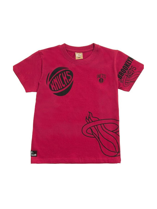 Funky Kids T-shirt Red