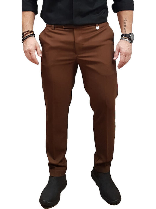 Vittorio Artist Diverso Trousers Brown