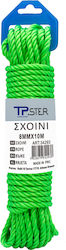 Tpster Σχοινί Διαμέτρου 8mm με Μήκος 10m Πράσινο