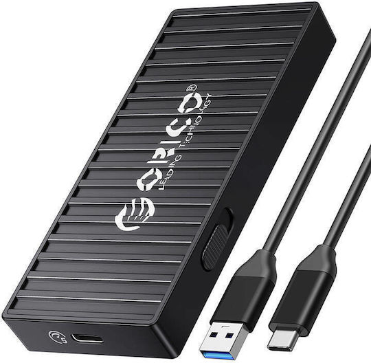 Orico Hard Drive Case M.2 SATA III with connection USB 3.0 in Schwarz color