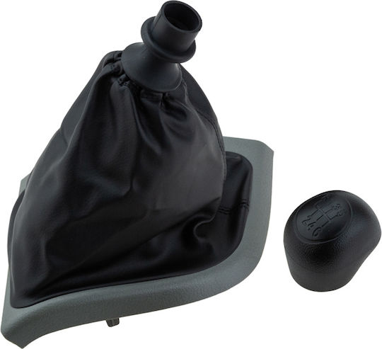 NTY Πόμολο Ταχυτήτων με Φούσκα για Citroen Jumper Fiat Ducato Peugeot Boxer 2006+ Μαύρο