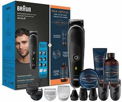 Braun Series 5 Επαναφορτιζόμενη Κουρευτική Μηχανή Καφέ MGK5440