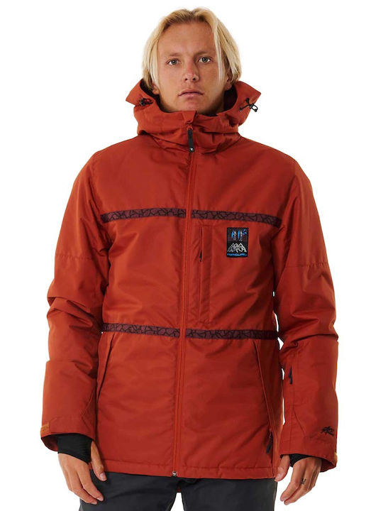 Rip Curl 008MOU-9180 Frauen Jacke aus für Ski & Snowboard Burgundisch