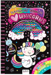 Hinkler Scratch Art I Love Unicorns for Kids Aged 3+ Hinkler Scratch Art I Love Unicorns for Kids Aged 3+