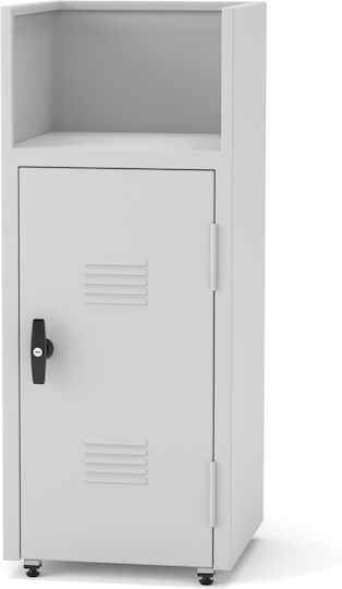 Einzeltür Metallischer Galvanisierter Außenschrank 40x40x100cm Einzeltür Metallischer Galvanisierter Außenschrank 40x40x100cm