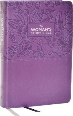 Kjv, The Woman's Study Bible, Purple Leathersoft, Red Letter, Full