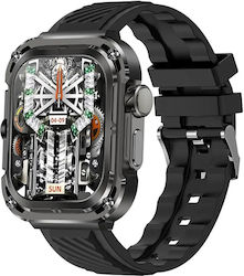 Z85 Max Smartwatch mit Pulsmesser (Schwarz)