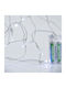 20 Lights LED 2m. White Battery in String 1pcs