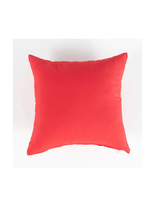 Linea Interiors Sofa Cushion Red 45x45cm DKM-T45-097