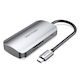 Vention USB-C Docking Station με PD Γκρι (TNHHB)