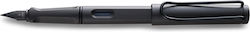 Lamy Safari 017 Füllfederhalter Fein Graue mit Blauer Tintenfarbe Lamy Safari 017 Füllfederhalter Fein Graue mit Blauer Tintenfarbe