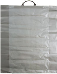 Silberne Plastiktüten mit Griff 5 kg Nr. 60