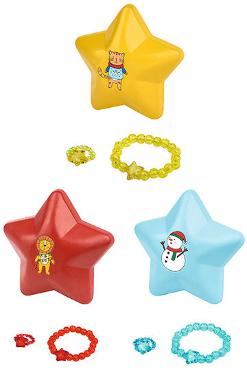Weihnachts-Armbänder mit Muster Stern