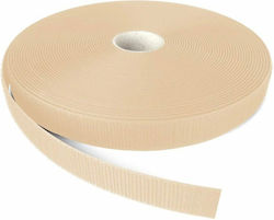 Michailidis DM Velcro Βέκρο Ταινία Χριτς Χρατς 20mm Beige Velcro Tape Sewing Supply 100cm Hard