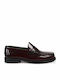 Sebr Δερμάτινα Ανδρικά Loafers σε Μπορντό Χρώμα