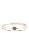 Swarovski Ginger Γυναικείο Βραχιόλι Χειροπέδα από Ασήμι Επιχρυσωμένο 18.5cm