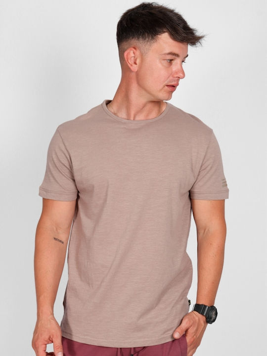 Van Hipster T-shirt Μπεζ