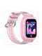 Wonlex Kids Digital Watch with GPS and Rubber/Plastic Strap Pink