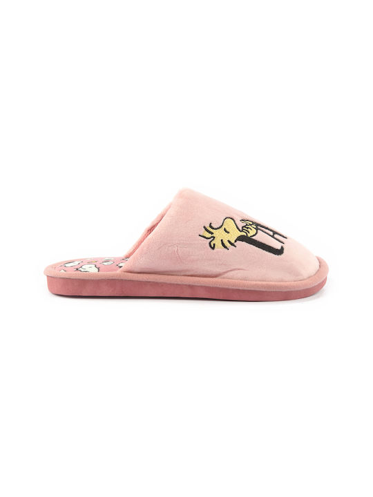 Fshoes Winter Women's Slippers in Pink color