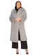 Frauen Pelz Gray FUR-23-0151 (GRY)