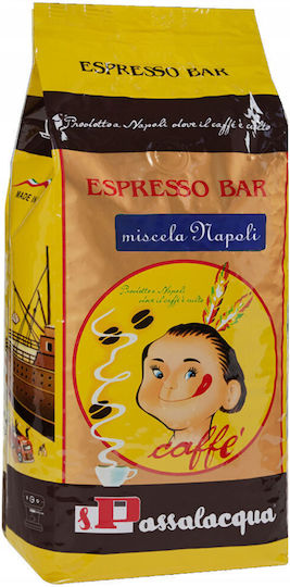 Passalacqua Καφές Espresso Miscela Napoli σε Κόκκους 1kg