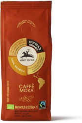 Alce Nero Espresso Nero Mokka Körner 250gr Alce Nero Espresso Nero Mokka Körner 250gr
