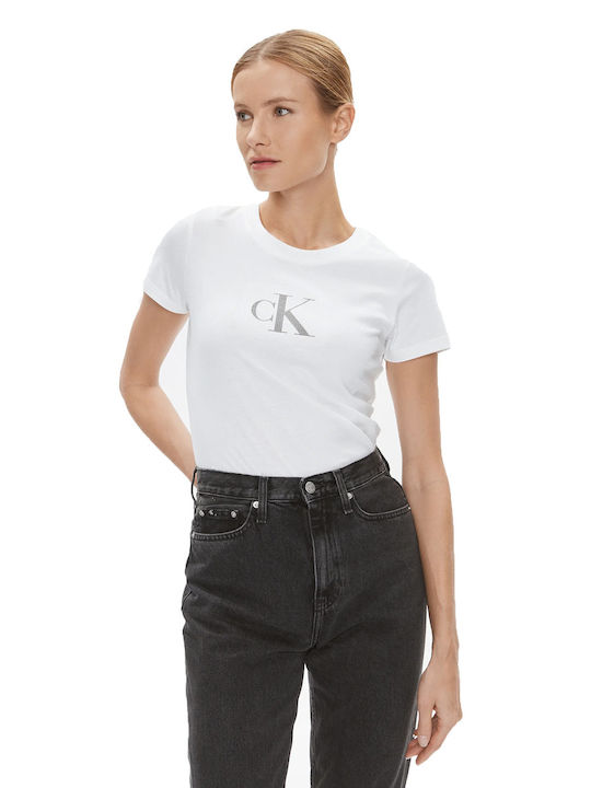 Calvin Klein Γυναικείο T-shirt Λευκό