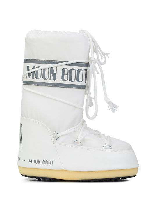 Moon Boot Παιδικές Μπότες Χιονιού Λευκές