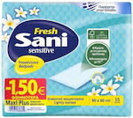 Sani Sensitive Maxi Plus Fresh Incontinence Underpads 60x90cm 15pcs
