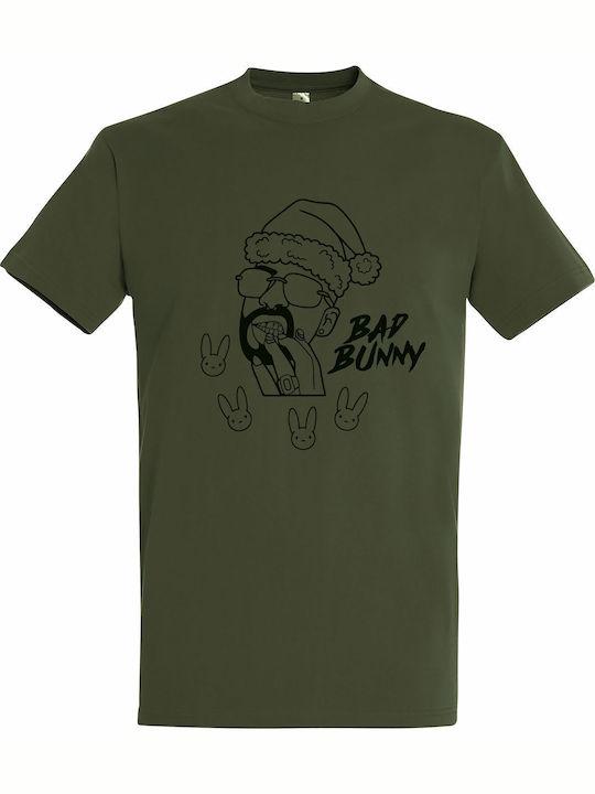 Bad Bunny Bad Santa Christmas T-shirt