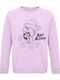 kirikoko Bad Bunny Bad Santa Christmas Sweatshirt Pink