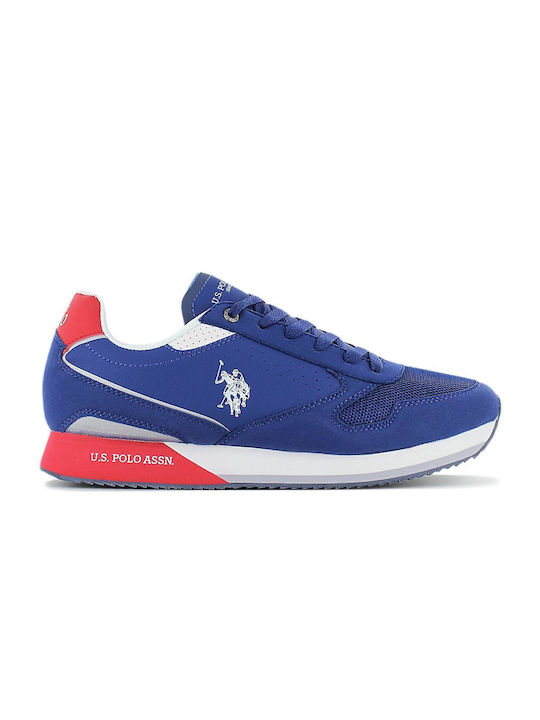 U.S. Polo Assn. Ανδρικά Sneakers Μπλέ