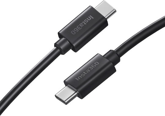 Insta360 Ace/Ace Pro Редовна USB 2.0 Кабел USB-C мъжки - USB-C мъжки Черен 0.5м (CINSBAJB)