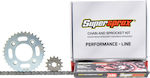 Supersprox Chain & Sprocket Kit for Honda Innova 125