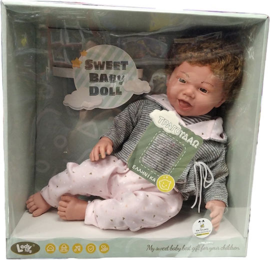 Zita Toys Бебешка Кукла за 3+ Години 40 см