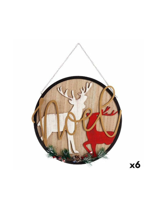 Krist+ Christmas Wooden Label Ornament 1x29cm