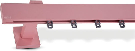 Enis by Domus Plug Two-Way Metallic Curtain Track Pink 360cm 510908-11