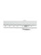 Enis by Domus Stopfen Einweg Vorhangschiene Checkmate White 200εκ.