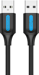 Vention USB 2.0 Cablu USB-A male - USB-B male Black 3m 056515