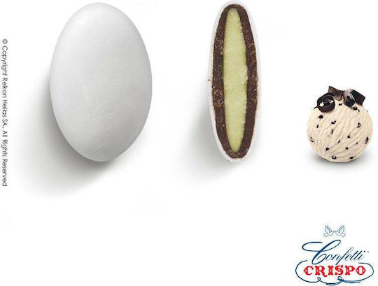 Relkon Cioco Passion in Form von Mandelform mit Geschmack von Stracciatella Weiß 1000gr