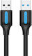 Vention USB 3.0 Kabel USB-A-Stecker - USB-A-Stecker Schwarz 2m CONBH