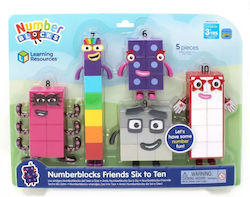 Learning Resources Numberblocks Friends Six To Ten за 3+ години Години