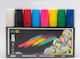 Uni-Ball Permanent Markers 15mm Uni Posca 8Τεμ. 15mm 8pcs