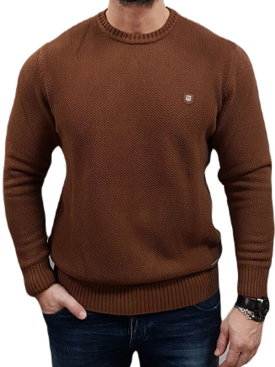 Visconti Long Sleeve Sweater Brown