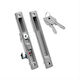 Domus Lock for Sliding Aluminum Doors Brown with Key