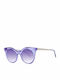 Ana Hickmann Women's Sunglasses with Purple Frame and Purple Gradient Lens HI9063 T01