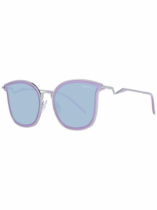 Ana Hickmann Women's Sunglasses with Purple Frame and Purple Lens